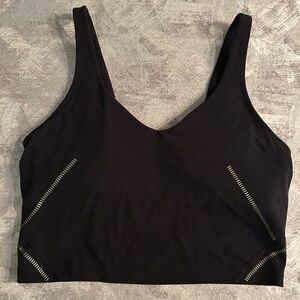 Lululemon Black Align Tank *Gold* Size 10